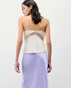 Clearance FROM FUTURE Top Bretelle Dallia Champagne