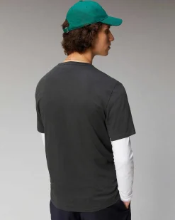 Clearance FROM FUTURE T-Shirt Col Rond Basique Anthracite