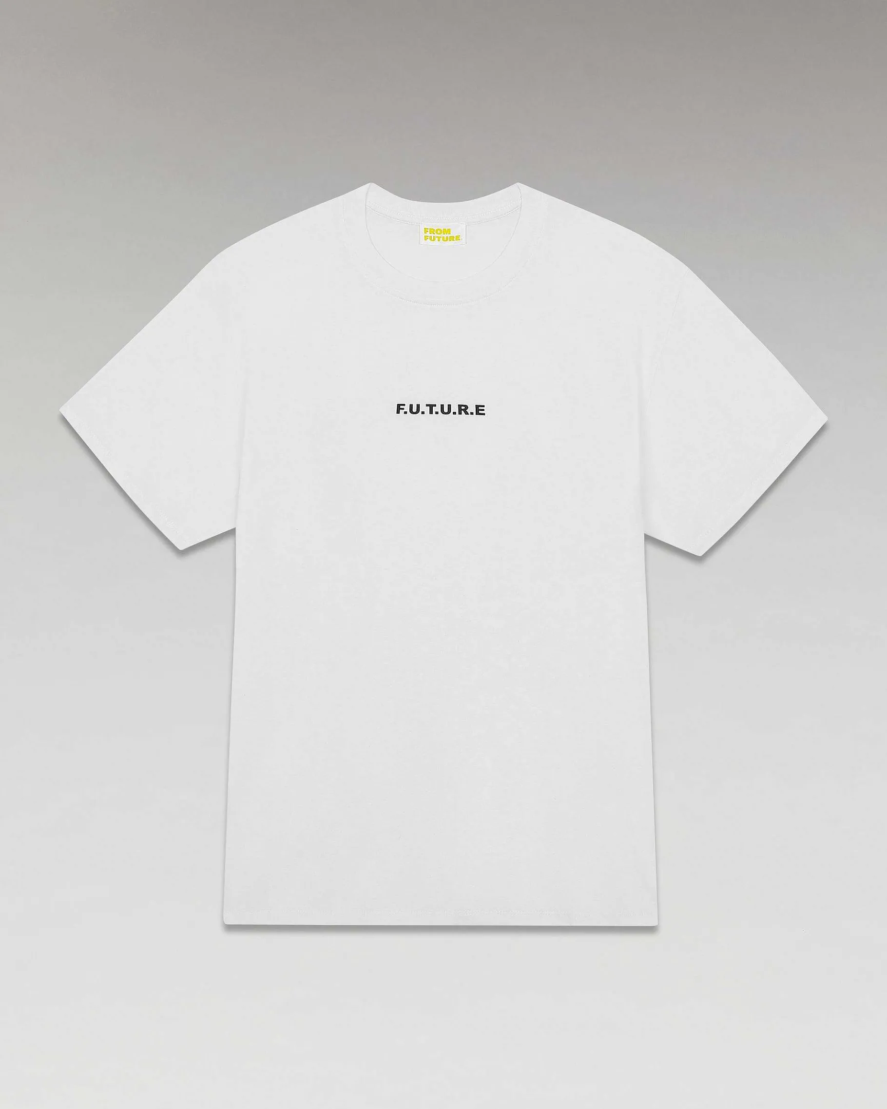 Discount FROM FUTURE T-Shirt Col Rond Future Blanc