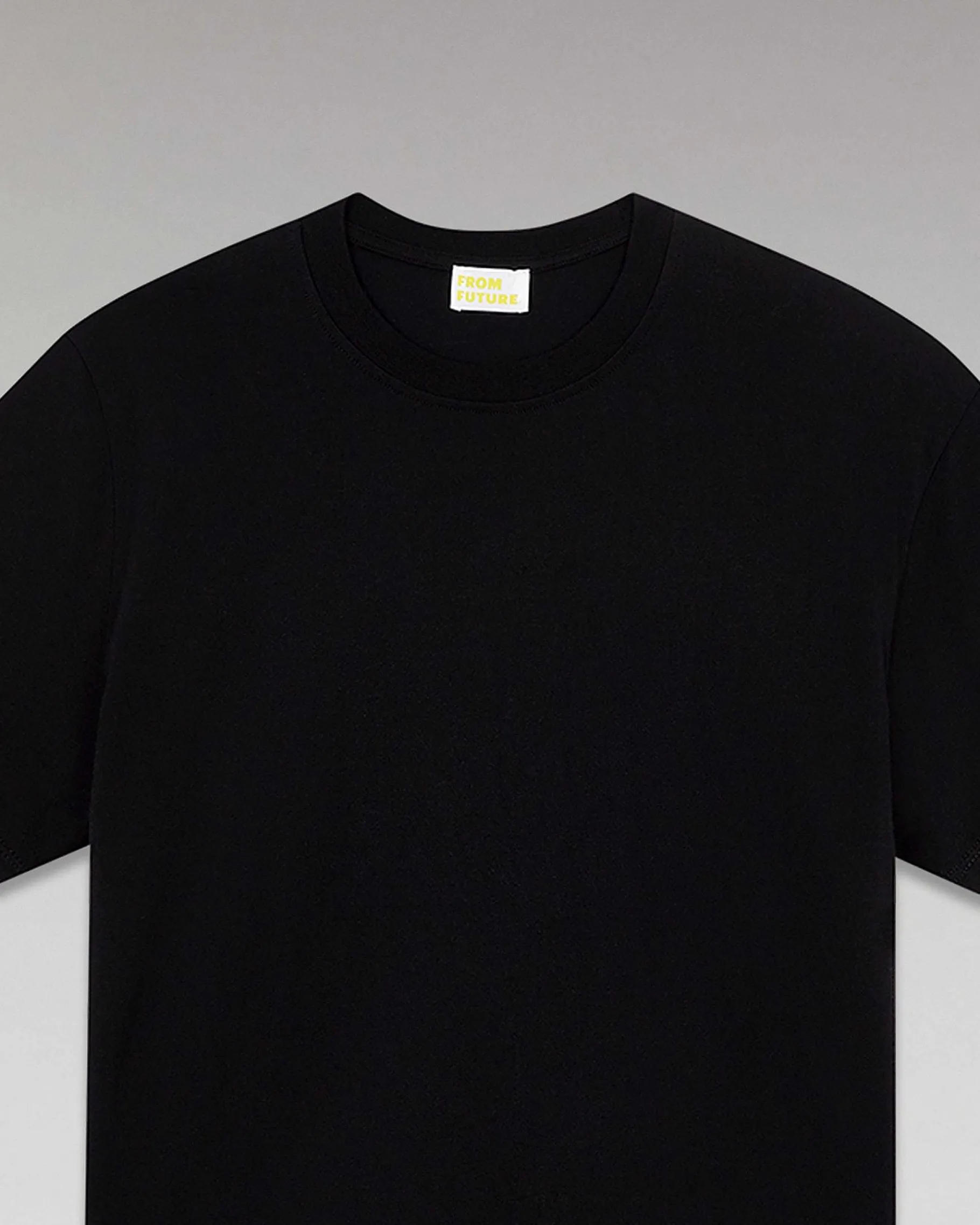 Discount FROM FUTURE T-Shirt Col Rond Oversize Noir