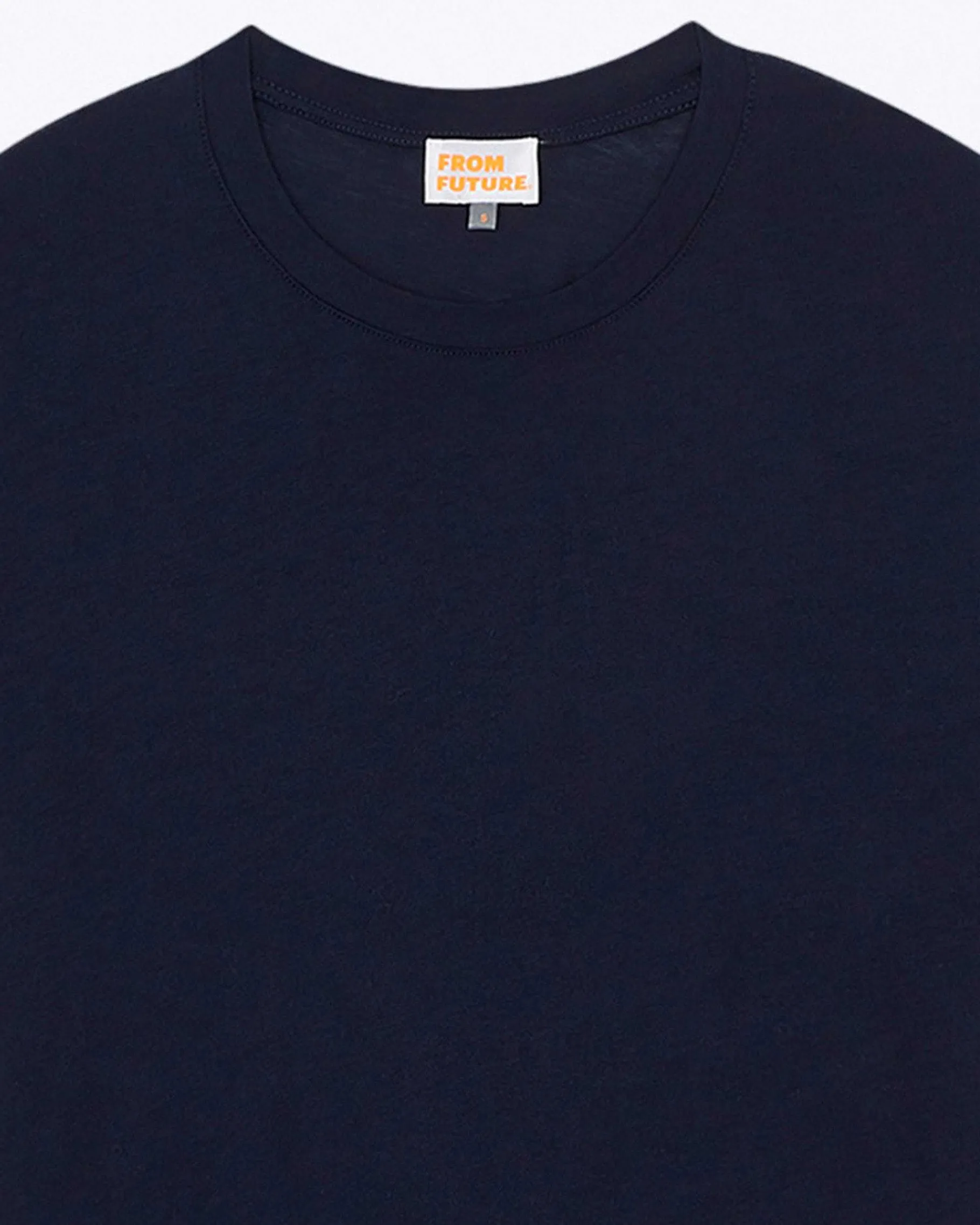 Online FROM FUTURE T-Shirt Col Rond Supima Navy