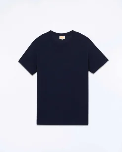 Online FROM FUTURE T-Shirt Col Rond Supima Navy
