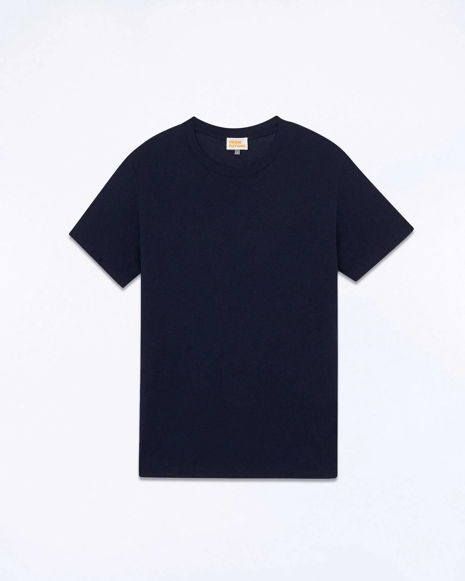 Online FROM FUTURE T-Shirt Col Rond Supima Navy