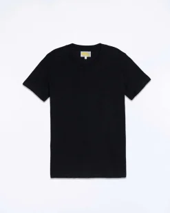 Online FROM FUTURE T-Shirt Col Rond Supima Noir