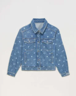 New FROM FUTURE Veste Laser Light Blue